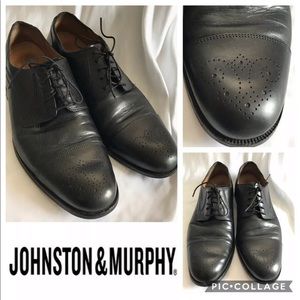 Johnston & Murphy Signature Series 10W Oxfords